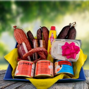 Geschenkkorb - Im Onlineshop der Metzgerei Pfister, Josengasse 4, 72393 Burladingen, +49 (0) 7475 203