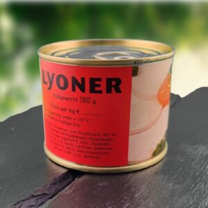 Lyoner in der Dose - Im Onlineshop der Metzgerei Pfister, Josengasse 4, 72393 Burladingen, +49 (0) 7475 203